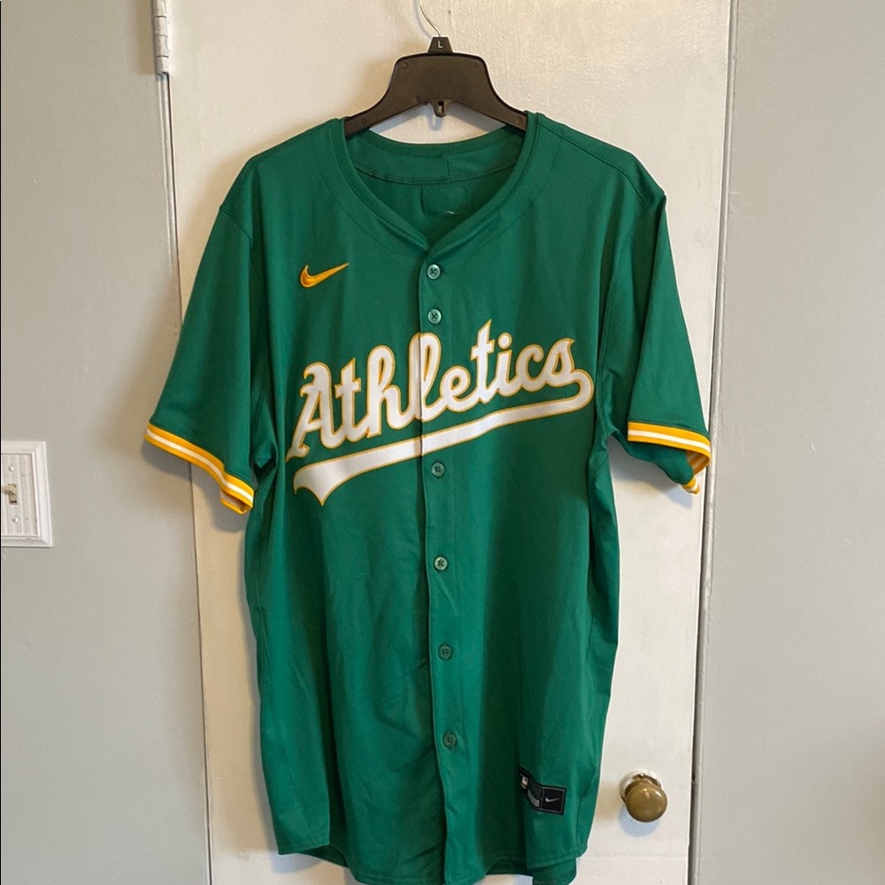 Nike Green Athletics Jersey